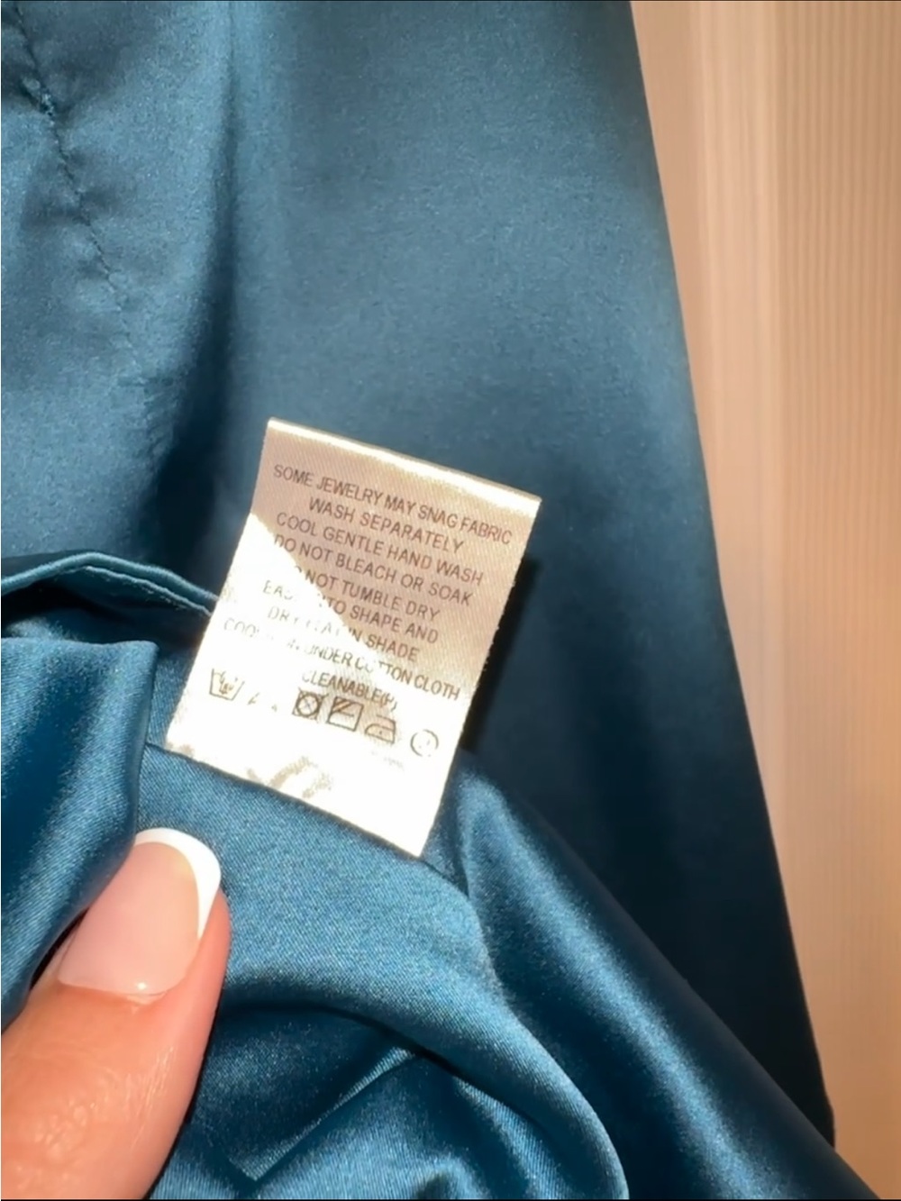 Babyboo Zahra Mini Dress in Teal - Picture 7 of 10